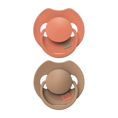 Smoczek silikonowy dynamiczny Prime - Lovi Granola Orange 6-18m