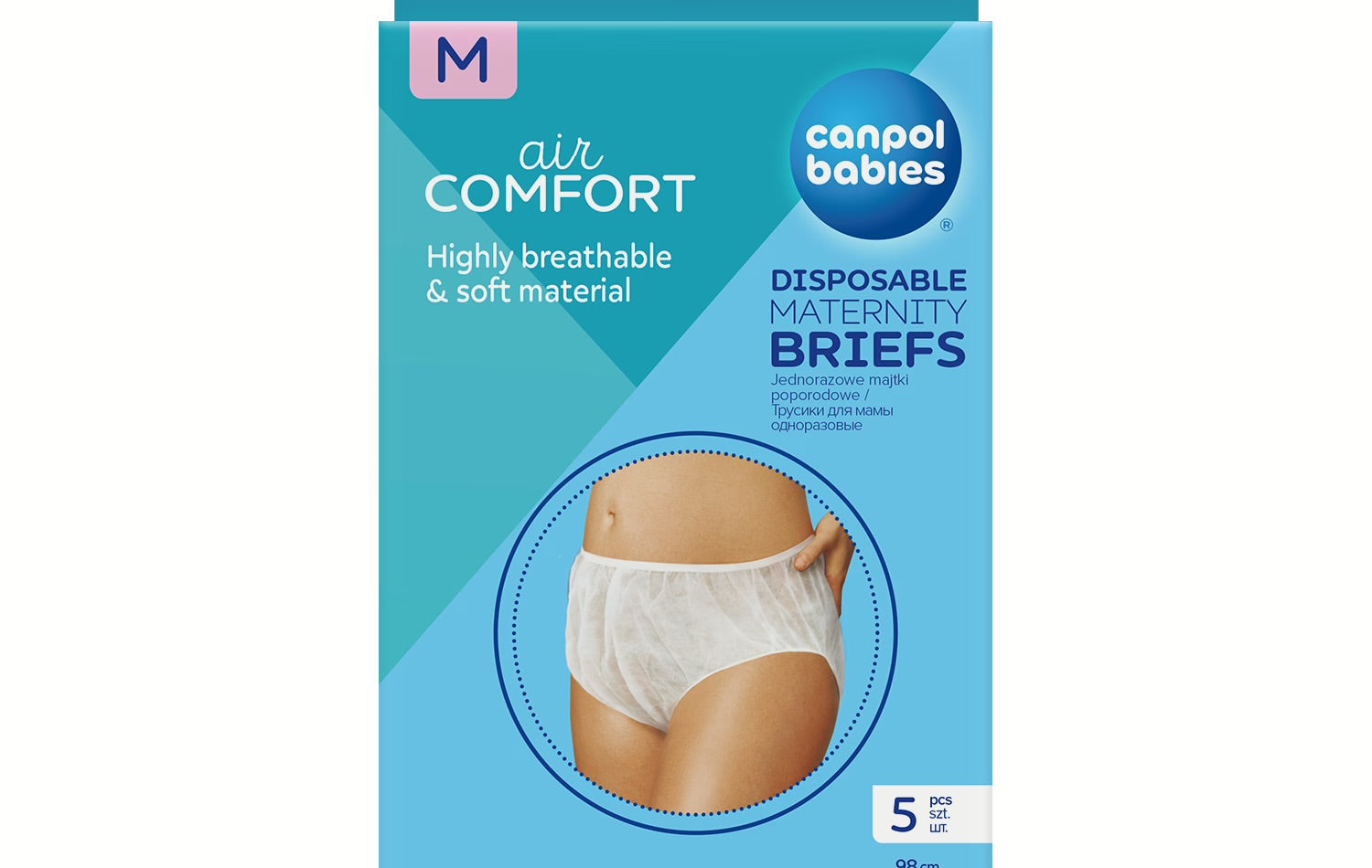 Jednorazowe majtki poporodowe 5szt - Canpol M