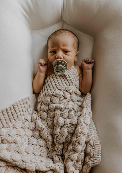 Kocyk bambusowy Fema - ColorStories Cappuccino 80x100