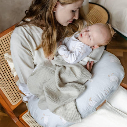 Pieluszki muślinowe 2 szt - ColorStories Beżowy i kremowy 50x60