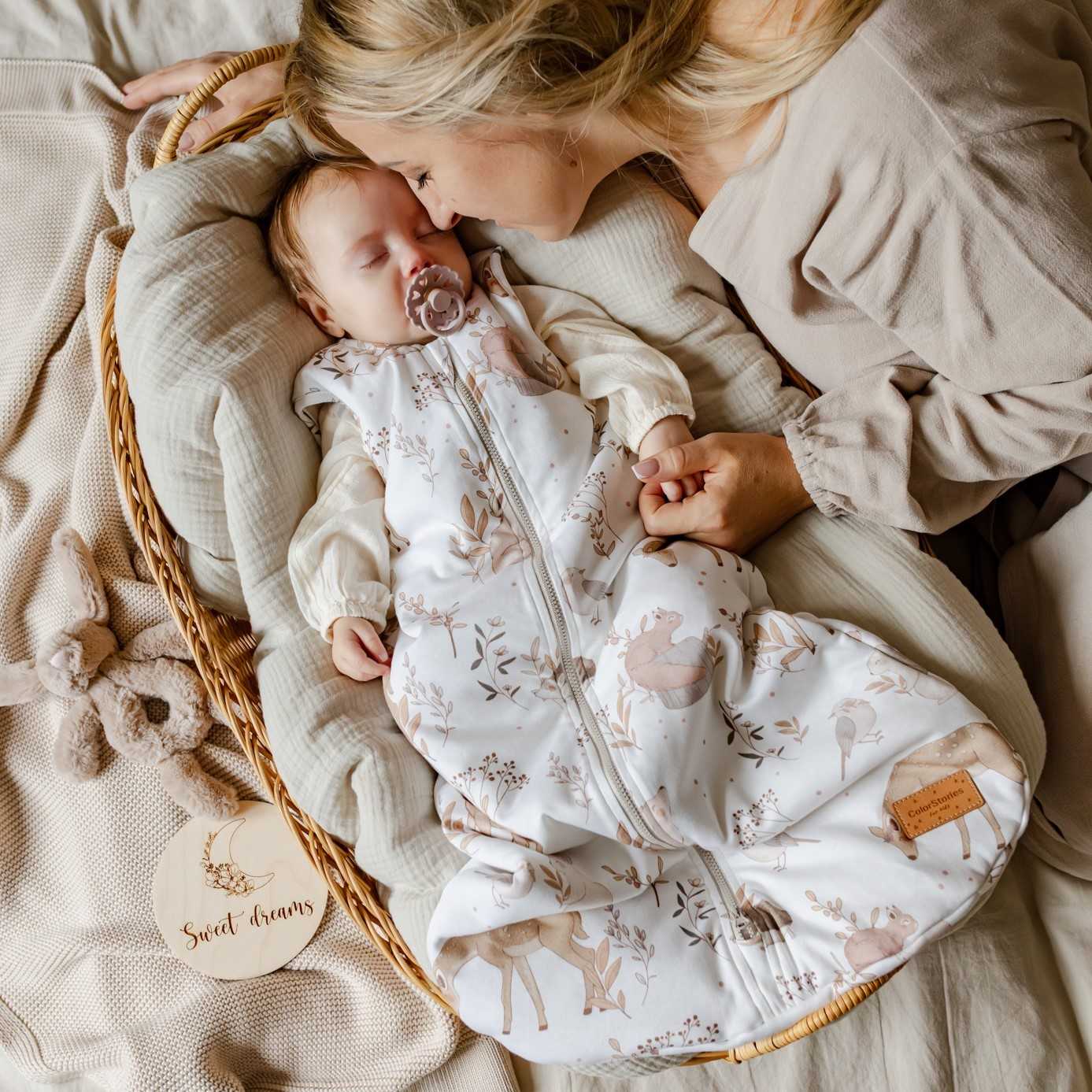 Śpiworek dla niemowlaka 2.5 TOG - ColorStories Forest Friends