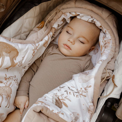 Śpiworek do wózka i fotelika 2w1 0-10 mies - ColorStories Forest Friends