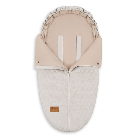 Śpiworek do gondoli i spacerówki 2w1 6-24 mies - ColorStories Beżowy