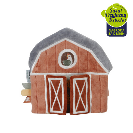 Duża książeczka aktywizująca Little Farm LD8807 - Little Dutch