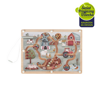 Magnetyczny labirynt Little Farm FSC LD7164 - Little Dutch
