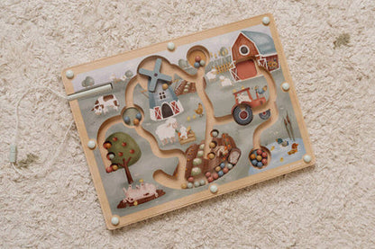 Magnetyczny labirynt Little Farm FSC LD7164 - Little Dutch