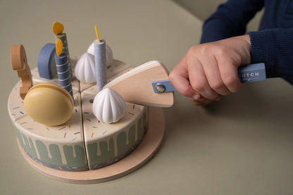 Torcik urodzinowy - Little Dutch Błękit FSC LD8016