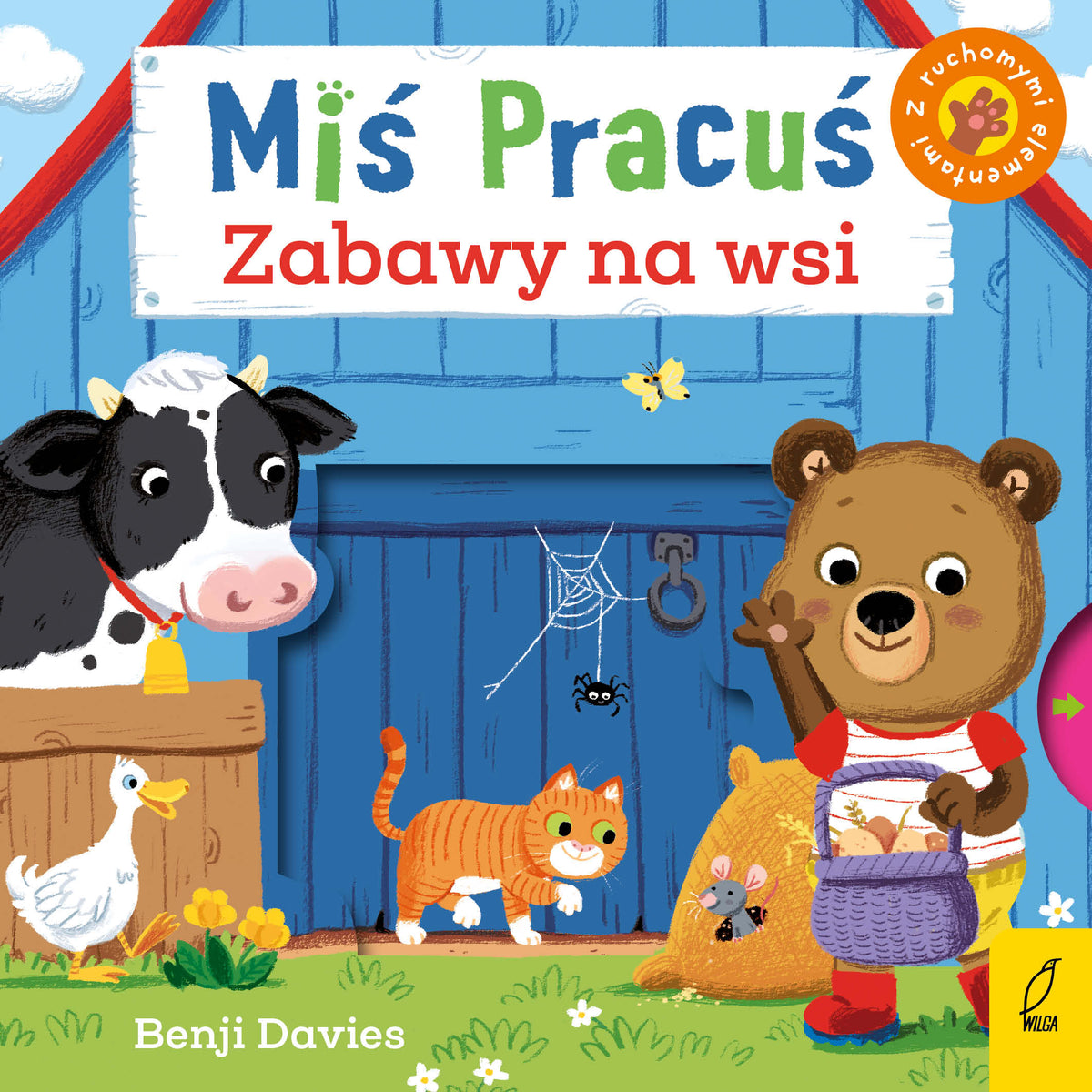 Miś pracuś - Wydawnictwo Wilga Na wsi