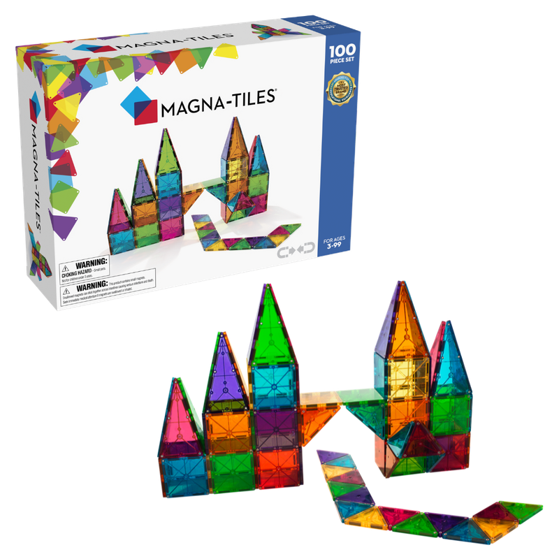 Klocki Magnetyczne Classic 100 el. - MAGNA-TILES®