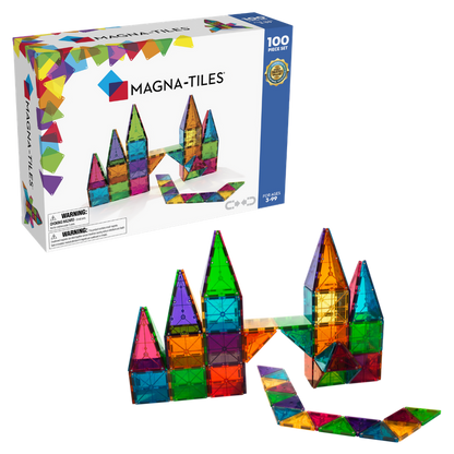 Klocki Magnetyczne Classic 100 el. - MAGNA-TILES®