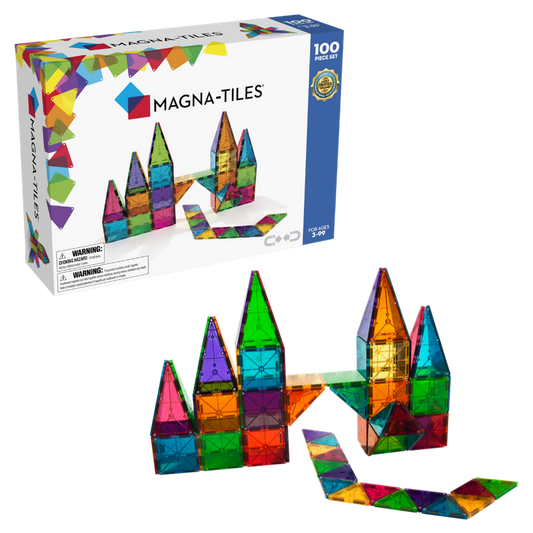 Klocki Magnetyczne Classic 100 el. - MAGNA-TILES®