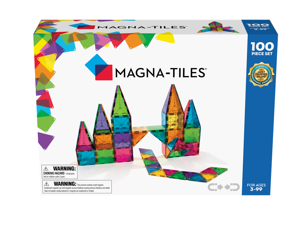 Klocki Magnetyczne Classic 100 el. - MAGNA-TILES®
