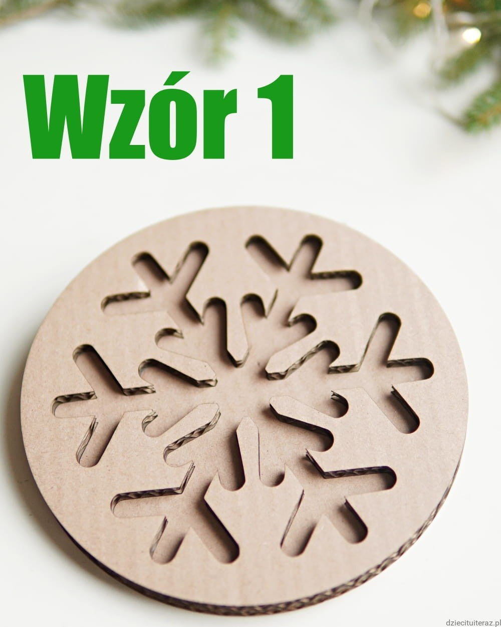 Sensokarton Śnieżynka