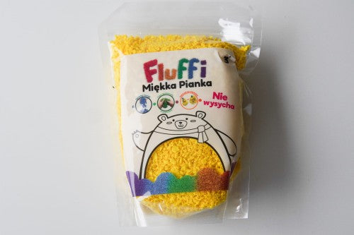 Fluffi - masa plastyczna Żółty