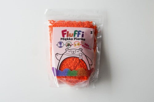 Fluffi - masa plastyczna Pomarańczowy