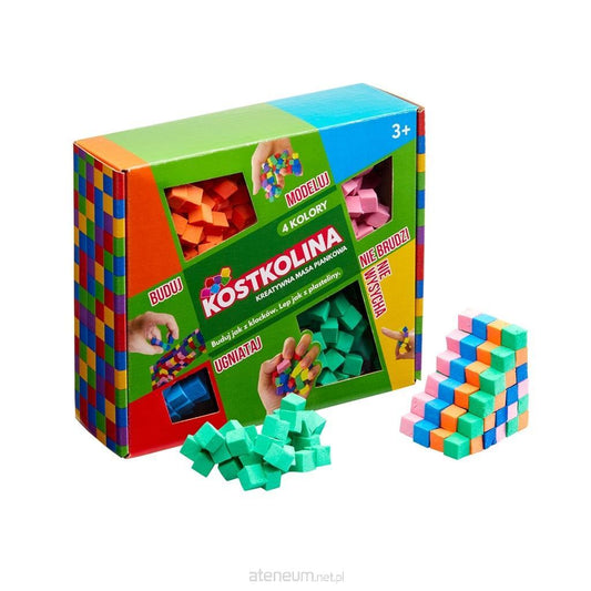 Kostkolina - masa plastyczna Zielona