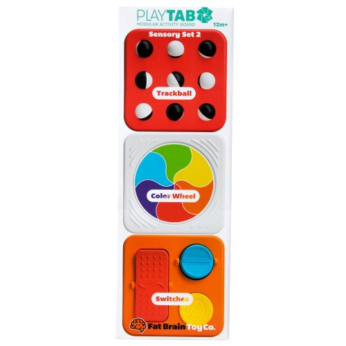 Sensoryczne kwadraty- Fat Brain Toys Zestaw 2
