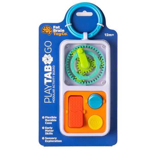 Sensoryczne kwadraty z zawieszką PlayTab - Fat Brain Toys
