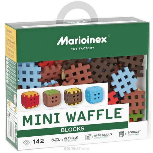 Klocki Mini Waffle Blocks 142 szt - Marioinex