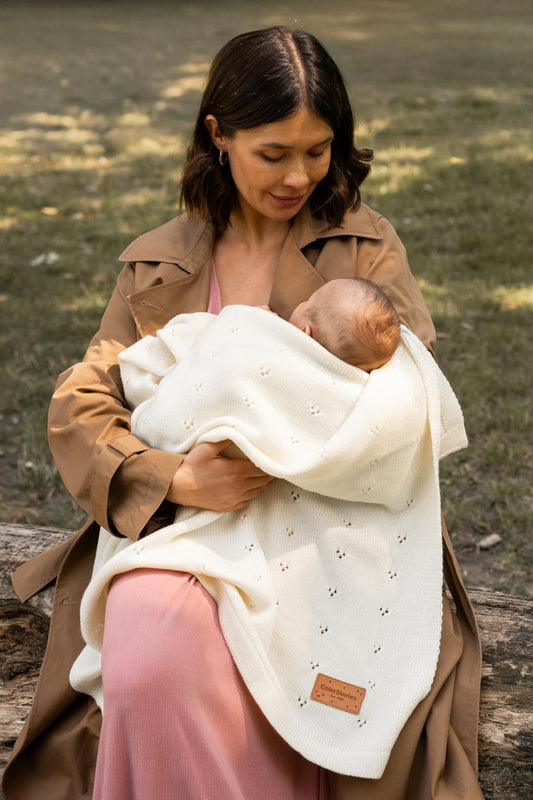 Kocyk merino całoroczny Meri - ColorStories COLORSTORIES