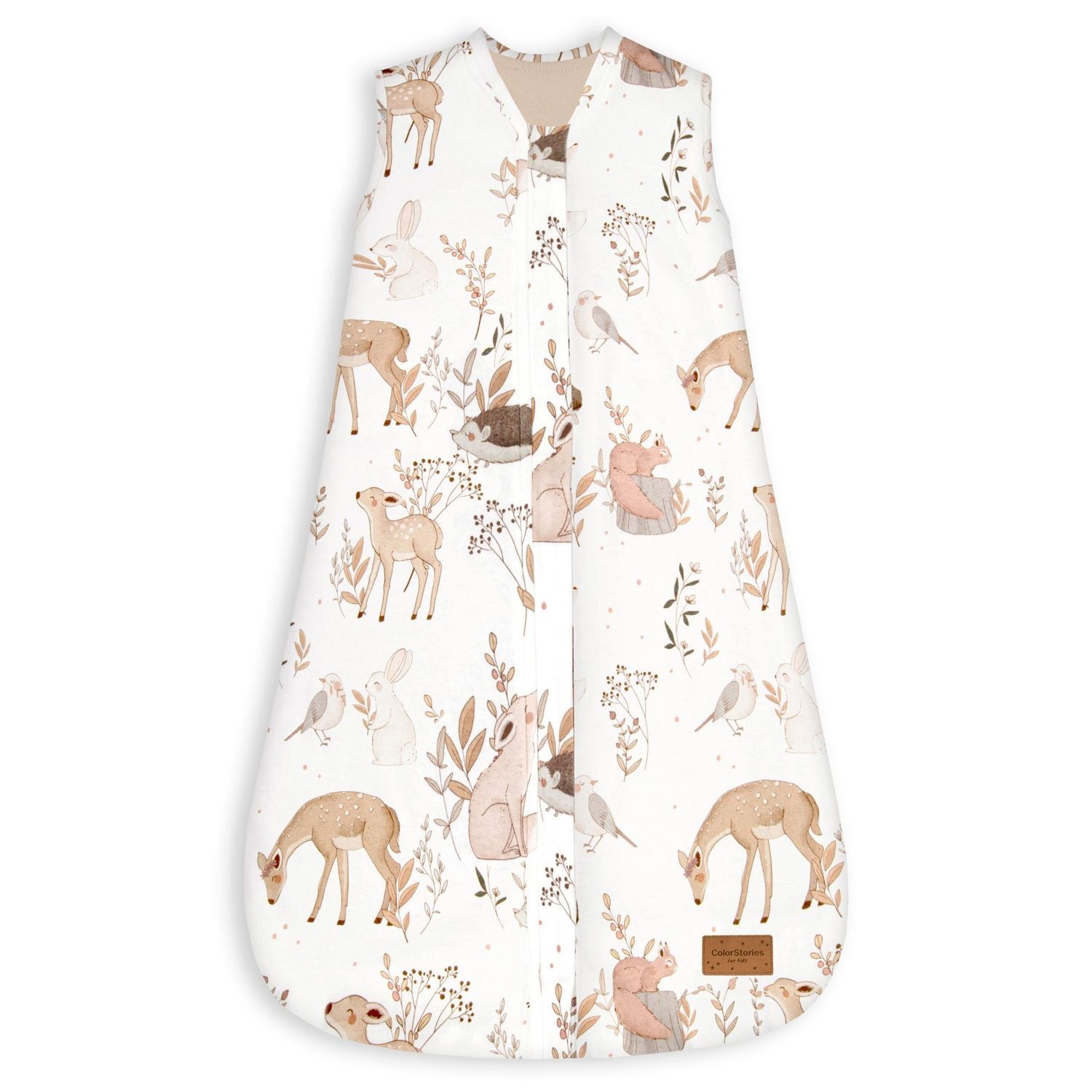 Śpiworek dla niemowlaka 2.5 TOG - ColorStories Forest Friends 0-6 m