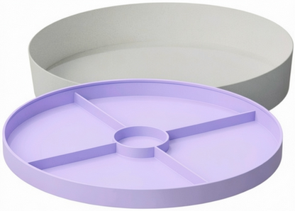 Tacka sensoryczna Play Tray Jellystone Fioletowa lilac