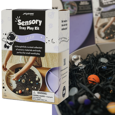 Zestaw sensoryczny, wkład do tacki Play Tray - Jellystone