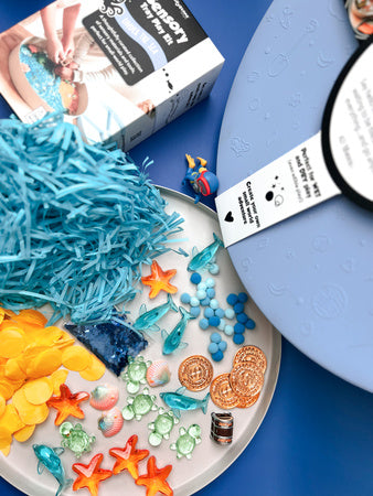 Zestaw sensoryczny, wkład do tacki Play Tray - Jellystone Podwodny świat