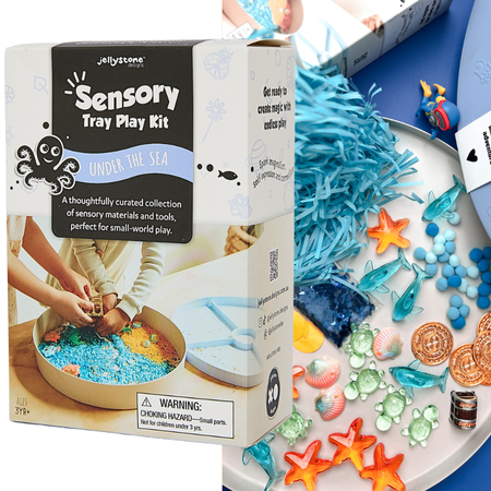 Zestaw sensoryczny, wkład do tacki Play Tray - Jellystone Podwodny świat