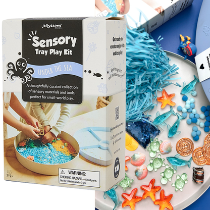 Zestaw sensoryczny, wkład do tacki Play Tray - Jellystone Podwodny świat