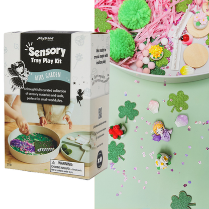 Zestaw sensoryczny, wkład do tacki Play Tray - Jellystone Zaczarowany ogród
