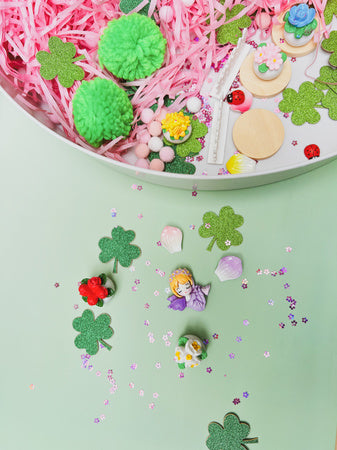 Zestaw sensoryczny, wkład do tacki Play Tray - Jellystone Zaczarowany ogród