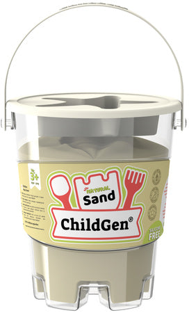 Piasek kinetyczny z foremką, 100% NATURALNY, 500g, zapach brzoskwiniowy - Childgen (Kopia) Childgen