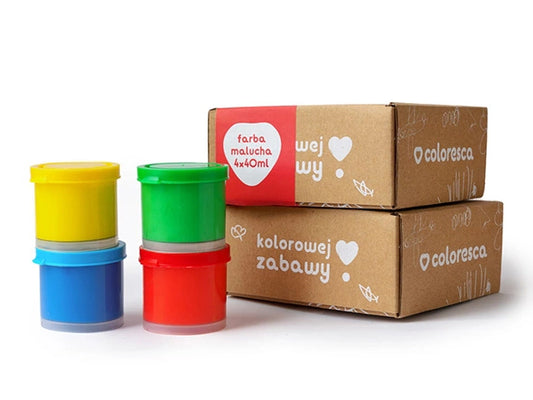 Farby Malucha 4 kolory 1+ - COLORESCA COLORESCA