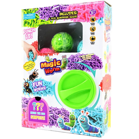 Magiczne robaczki magic worm - maszyna z kulkami