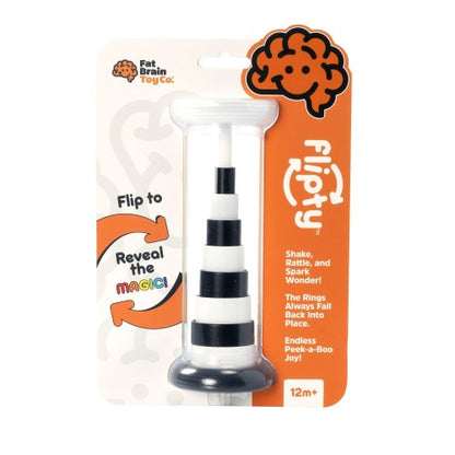 Flipty Obracanka Tęczowo-Kontrastowa  - Fat Brain Toys