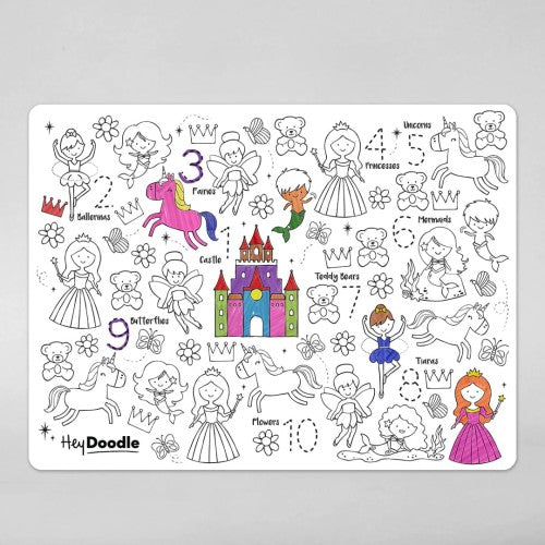 Duża Mata Silikonowa do Kolorowania A3 - Hey Doodle