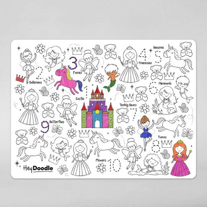 Duża Mata Silikonowa do Kolorowania A3 - Hey Doodle