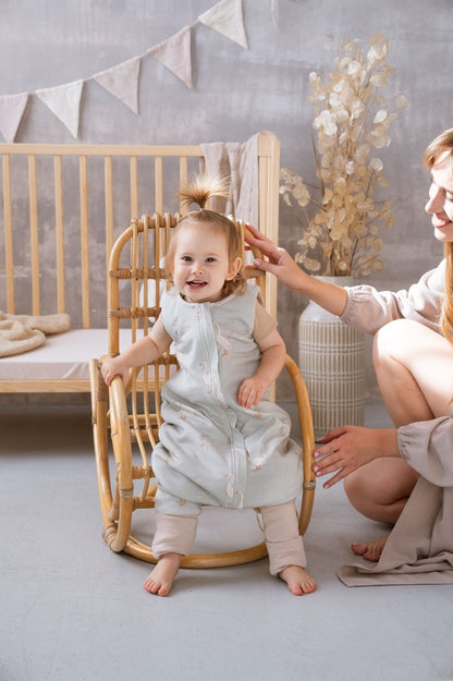 Śpiworek z nogawkami 1.0 Tog - ColorStories Happy Goose Olive 1-3 lat