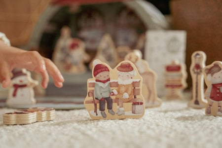 Kalendarz adwentowy w walizeczce FSC X-MAS - Little Dutch