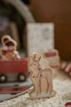 Kalendarz adwentowy w walizeczce FSC X-MAS - Little Dutch