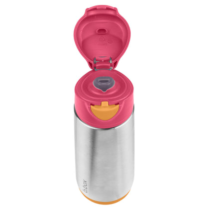 B.BOX - butelka termiczna z ustnikiem sportowym 500 ml Strawberry Shake