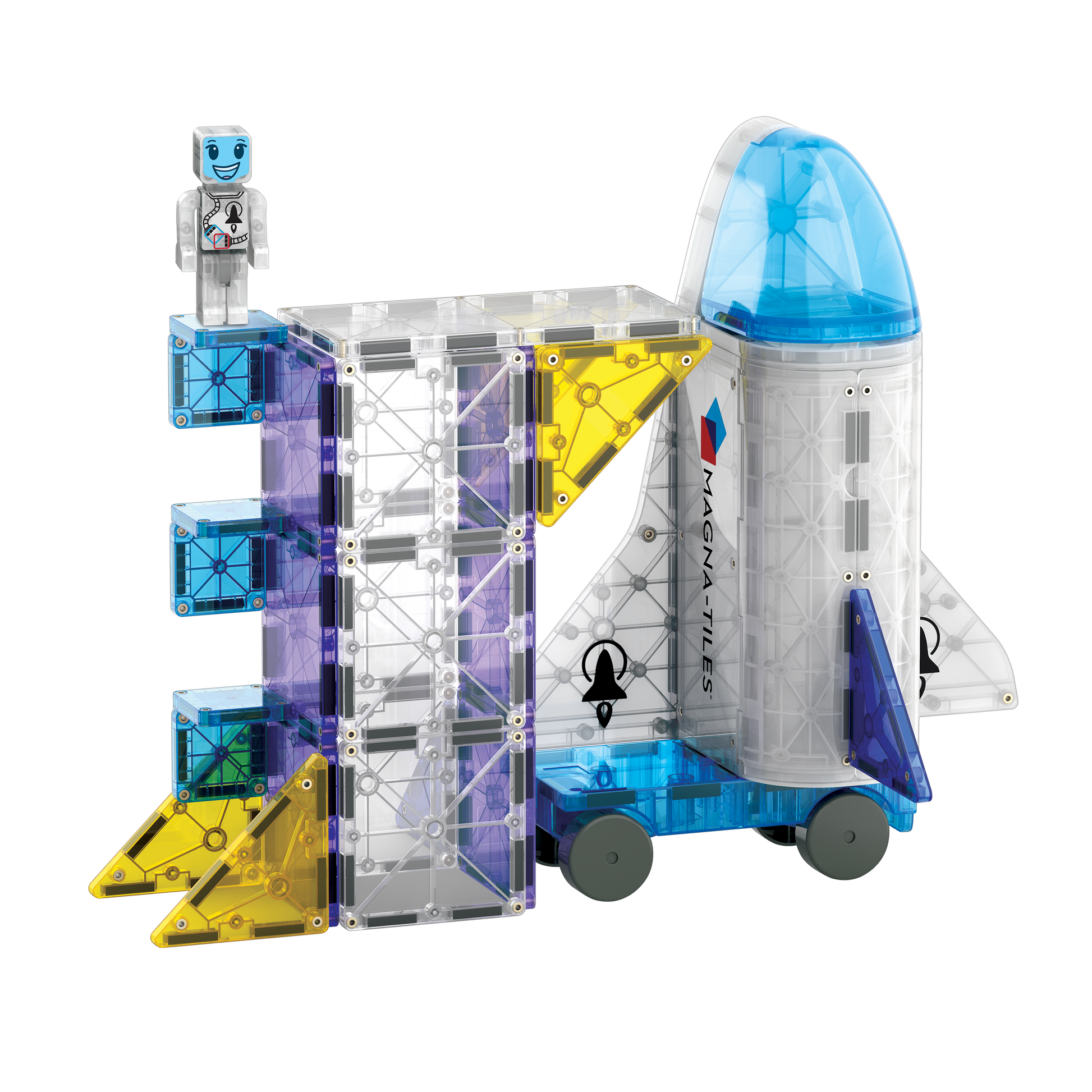Klocki Magnetyczne Kosmos 32 el. - MAGNA-TILES®