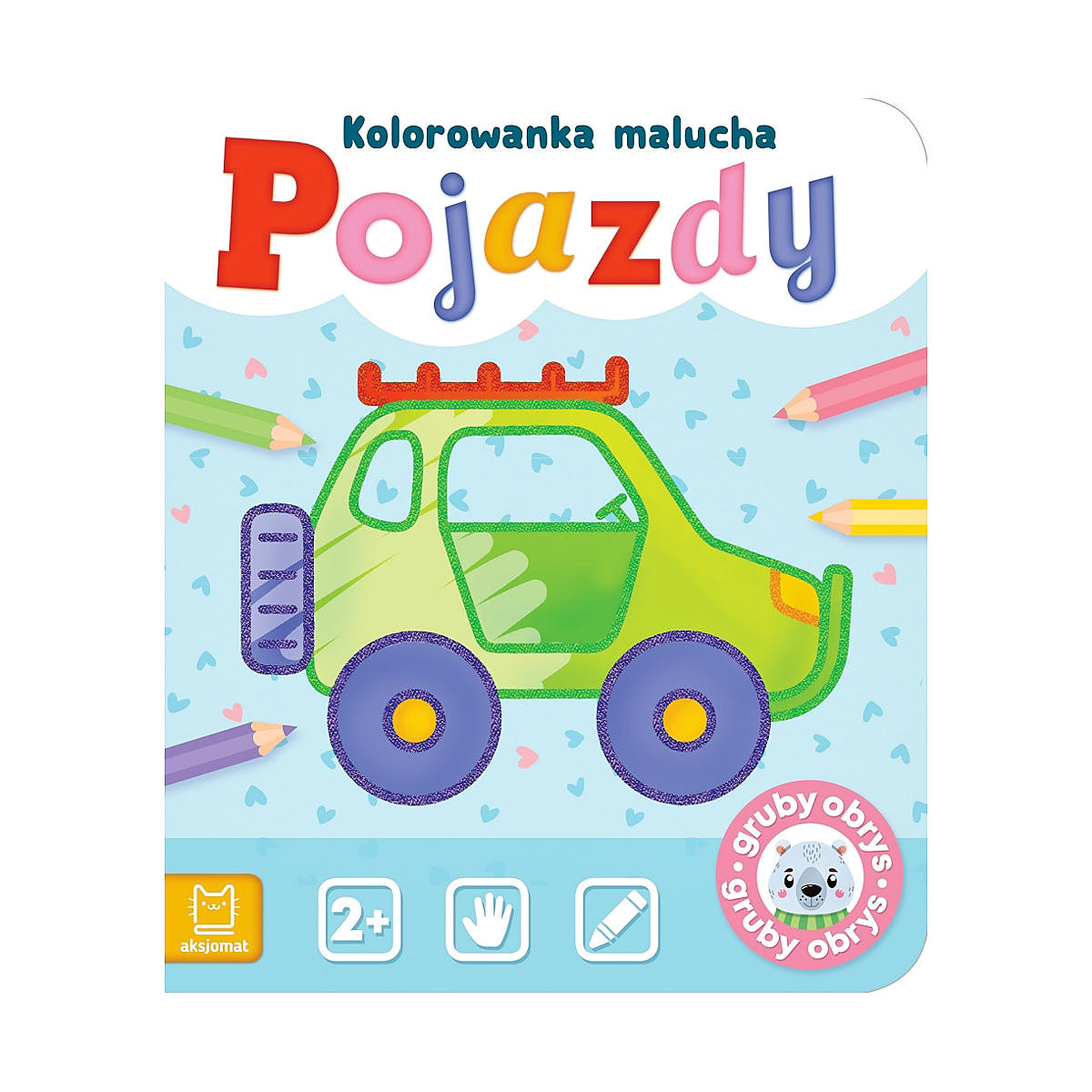 Kolorowanka malucha - Wydawnictwo Aksjomat Pojazdy