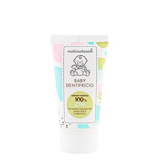 Pasta do zębów dla dzieci Bio 0m+ 50 ml - Natinaturali