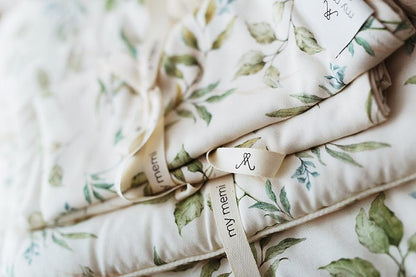 Otulacz babambusowy 75x100 cm / 100x120 cm - boho - My Memi botanic 75x100