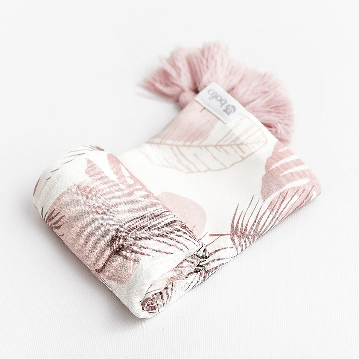 Otulacz bambusowy 80x100 cm - Bolo pretty in pink