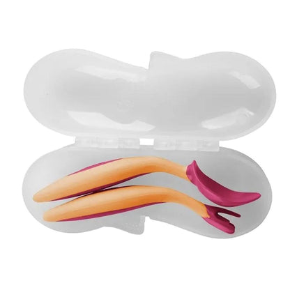 Pierwsze sztućce BLW dla niemowląt - B.Box Strawberry Shake