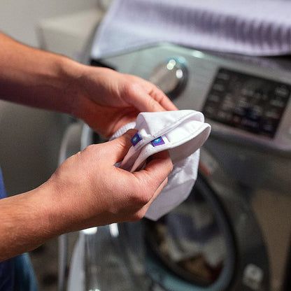 Wkładki laktacyjne wielorazowego użytku w kolorze białym - Lansinoh