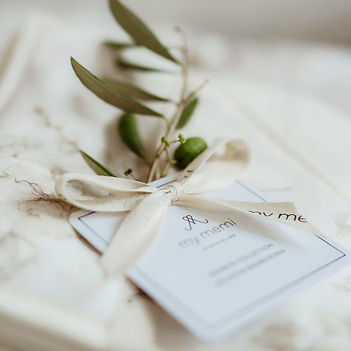 Otulacz babambusowy 75x100 cm / 100x120 cm - boho - My Memi flowers 75x100